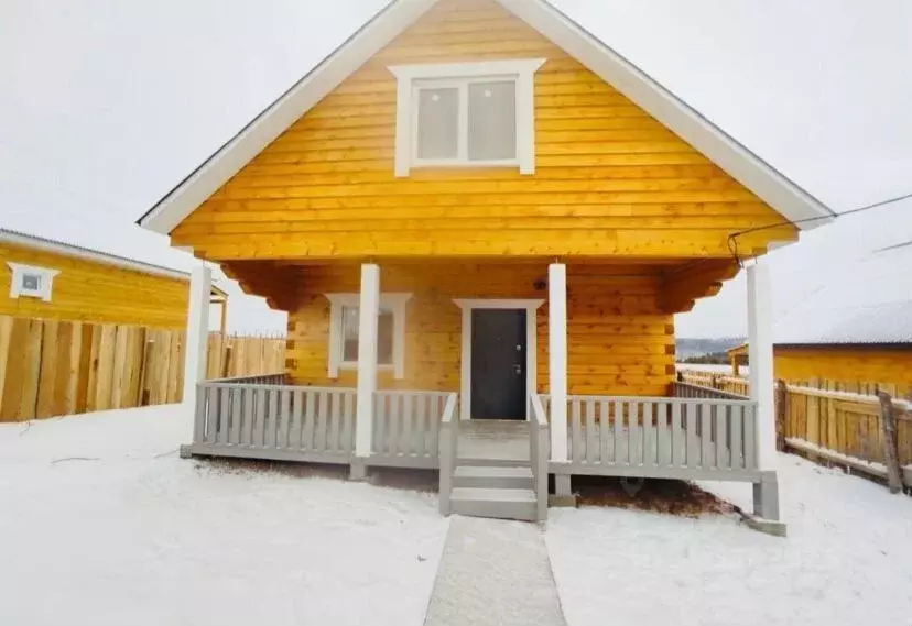 Дом в Иркутская область, Иркутский муниципальный округ, д. Ширяева ул. ... - Фото 1