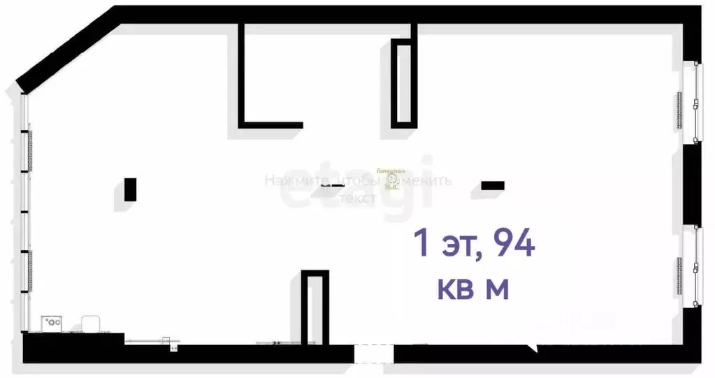 Студия Курская область, Курск ул. Дзержинского, 4 (212.0 м) - Фото 2