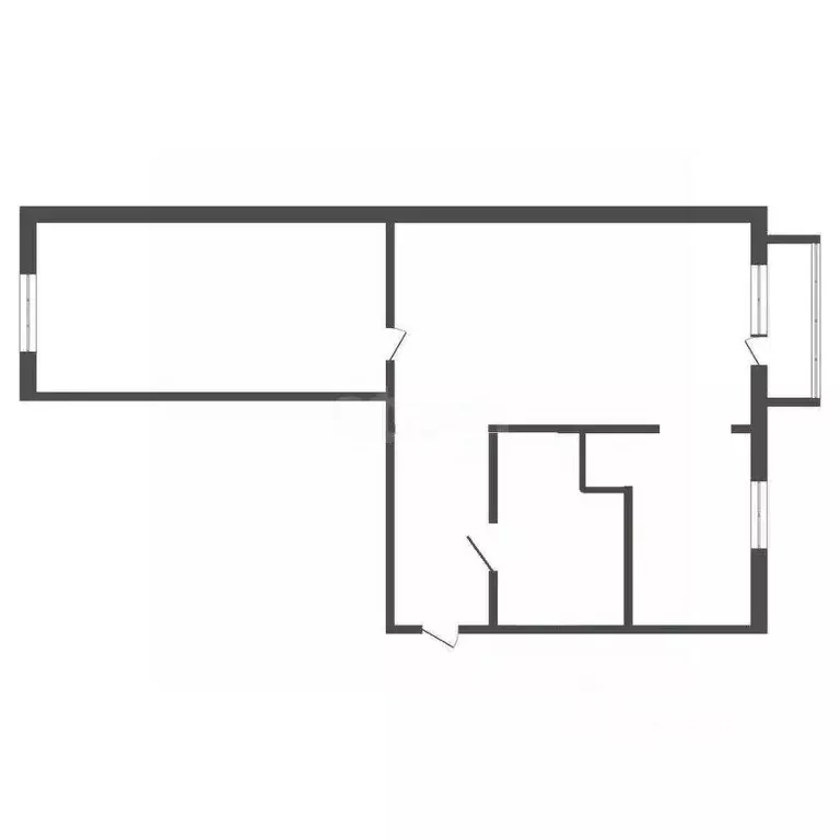 2-к кв. Кемеровская область, Кемеровский муниципальный округ, пос. ... - Фото 2