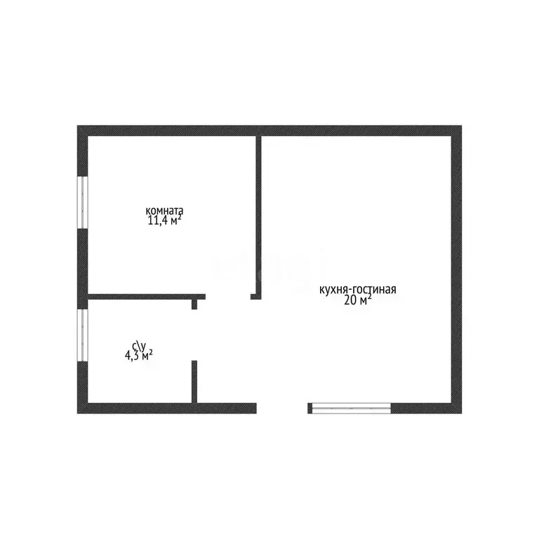 Дом в Майкоп, Российская улица (37.2 м) - Фото 1