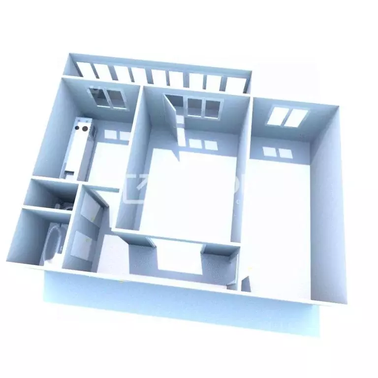 2-к кв. Костромская область, Кострома ул. Свердлова, 88 (46.1 м) - Фото 2