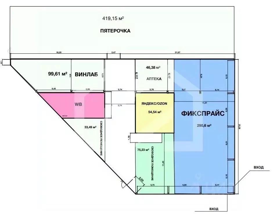 Помещение свободного назначения в Московская область, Люберцы ул. ... - Фото 2