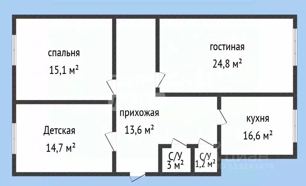 3-к кв. Дагестан, Махачкала городской округ, пос. Новый Кяхулай ул. ... - Фото 2