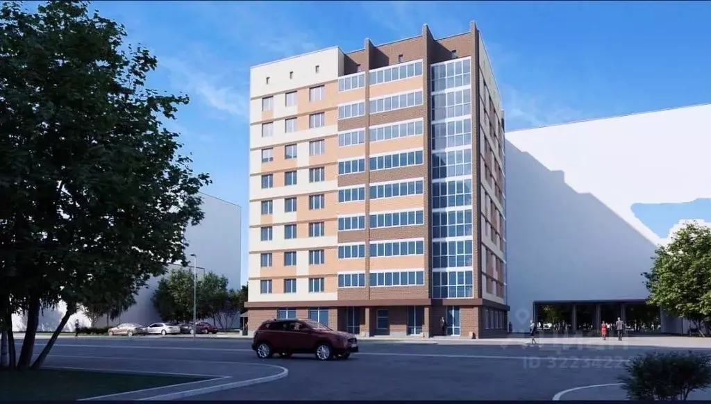 1-к кв. Вологодская область, Череповец Комсомольская ул., 15 (44.14 м) - Фото 1