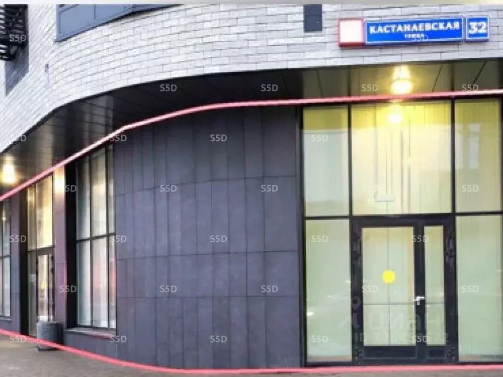 Торговая площадь в Москва Кастанаевская ул., 32 (133 м) - Фото 2