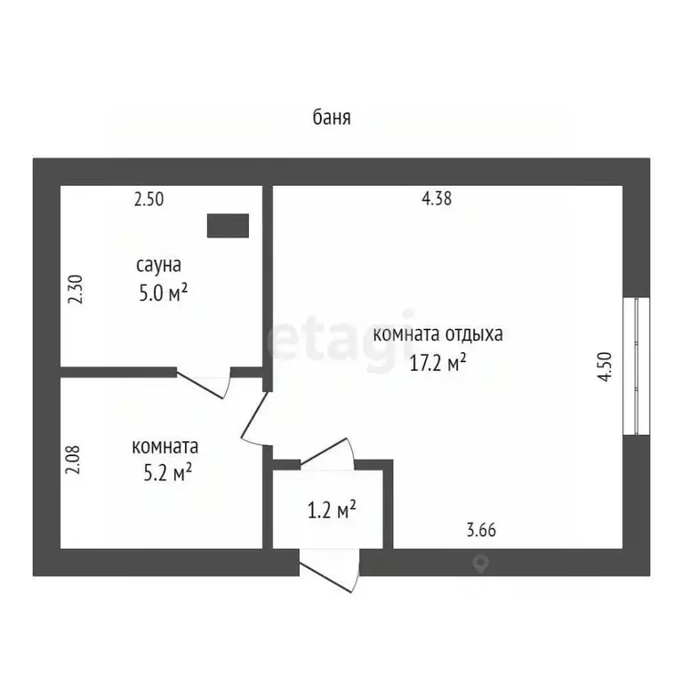 Дом в Ямало-Ненецкий АО, Новый Уренгой проезд Ялтинский, 14 (60 м) - Фото 2