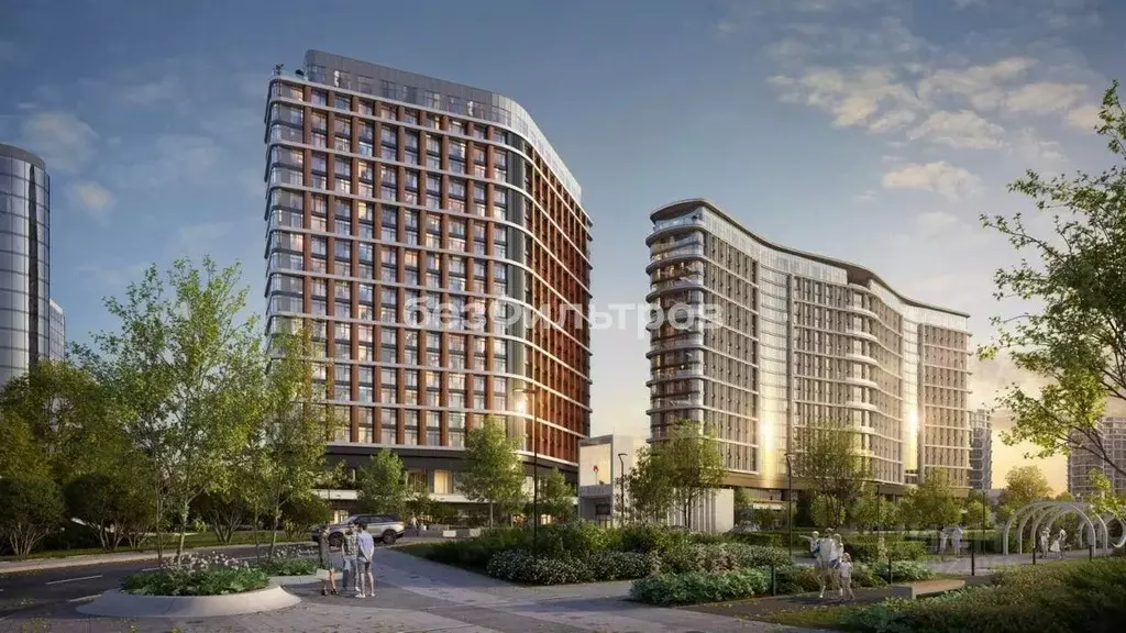 2-к кв. Москва 8-й кв-л, Остров жилой комплекс, к2 (66.3 м) - Фото 2