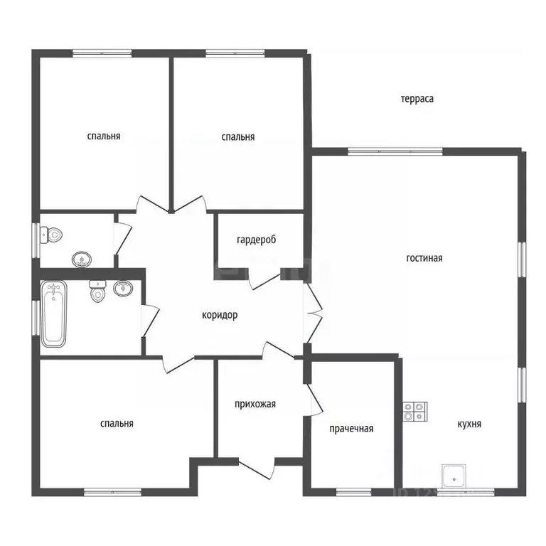 Дом в Воронежская область, Воронеж ул. Кантемировская, 17 (126 м) - Фото 2