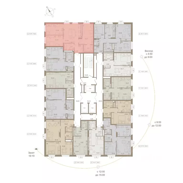 3-к кв. Башкортостан, Уфа бул. Яркий (75.64 м) - Фото 1