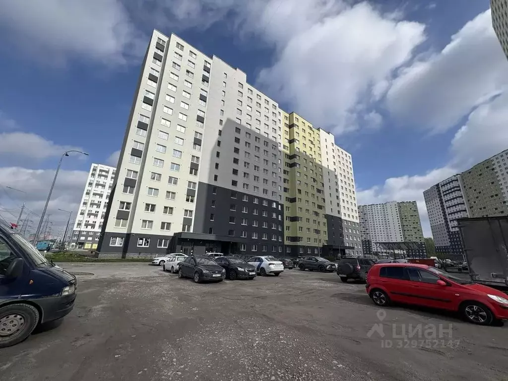 1-к кв. Санкт-Петербург дор. Муринская, 31к1 (30.1 м) - Фото 1