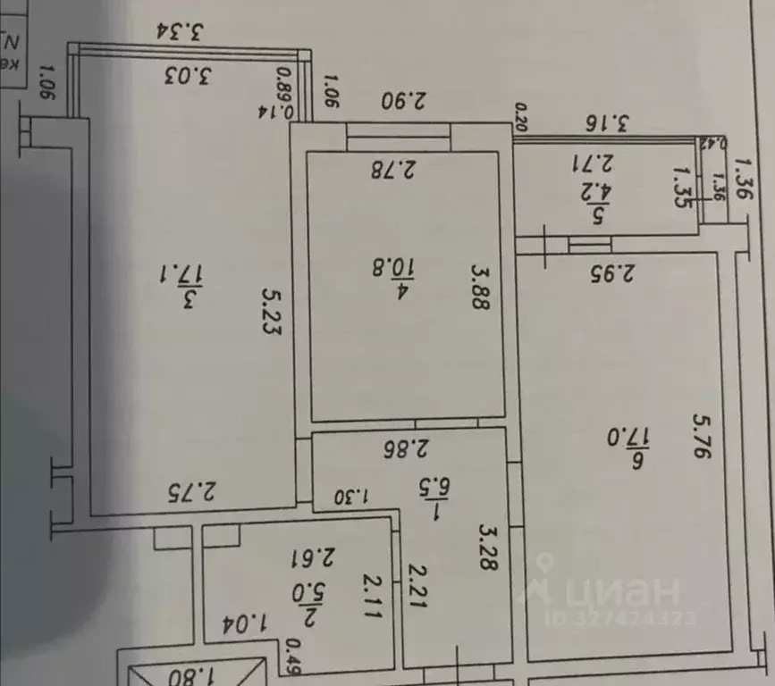 2-к кв. Краснодарский край, Анапа Парковая ул., 79к1 (60.0 м) - Фото 1