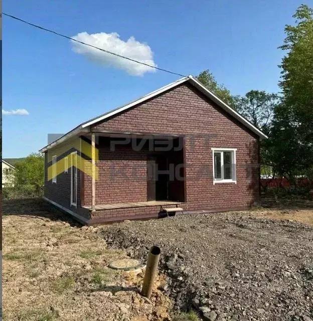 Дом в Омская область, Омский район, с. Пушкино ул. Союзная (75 м) - Фото 1