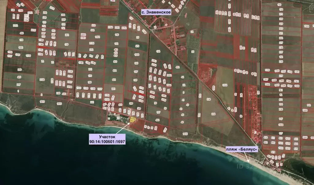 Участок в Крым, Черноморский район, Окуневское с/пос  (9.5 сот.) - Фото 2