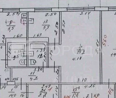 1-к кв. Алтайский край, Барнаул ул. Сизова, 26А (31.9 м) - Фото 2