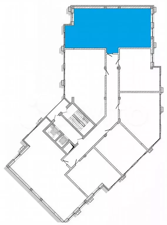 3-к. квартира, 105,5 м, 3/12 эт. - Фото 1