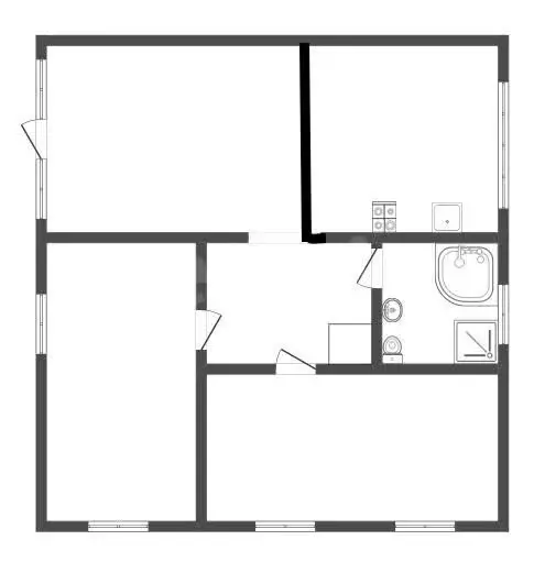 Дом в Черногорск, улица Энтузиастов (93 м) - Фото 1