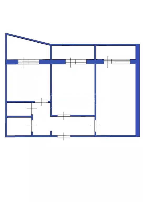 2-к кв. Кемеровская область, Кемерово просп. Ленина, 119 (56.3 м) - Фото 2