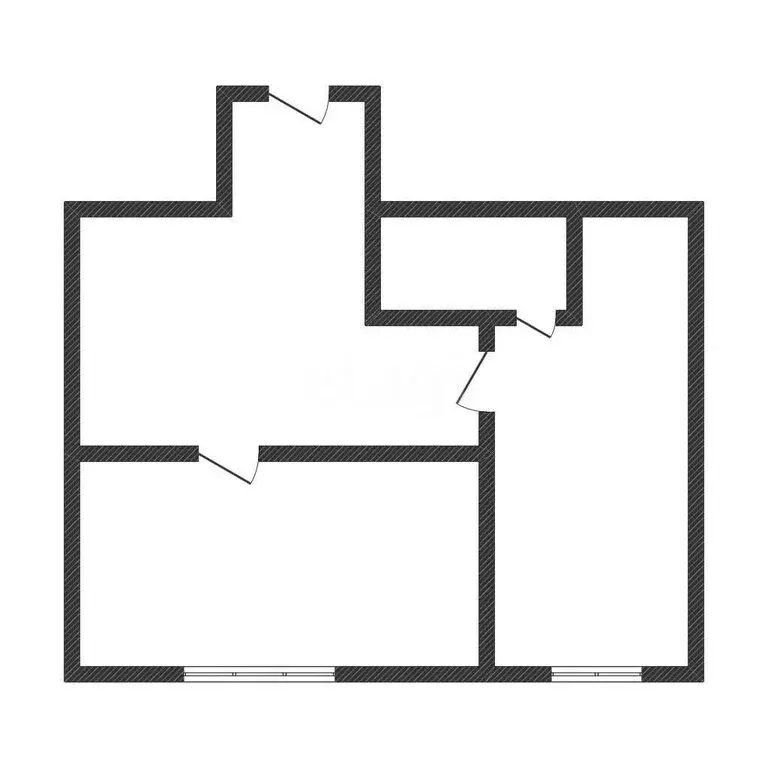 2-комнатная квартира: Тверь, Свободный переулок, 1 (29.8 м) - Фото 1