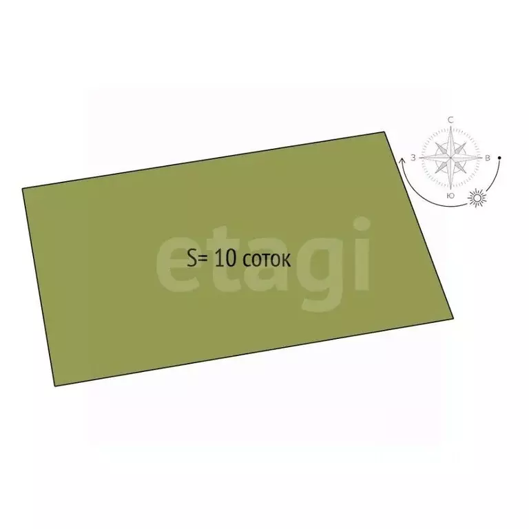 Участок в Новосибирская область, Новосибирский район, с. Боровое  ... - Фото 1