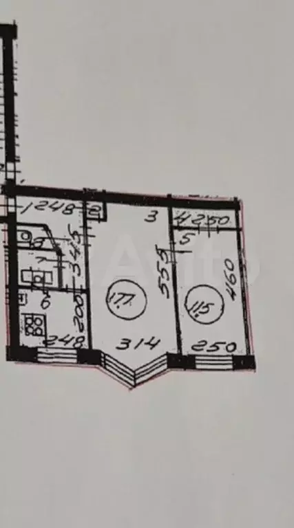 2-к. квартира, 45 м, 3/5 эт. - Фото 0