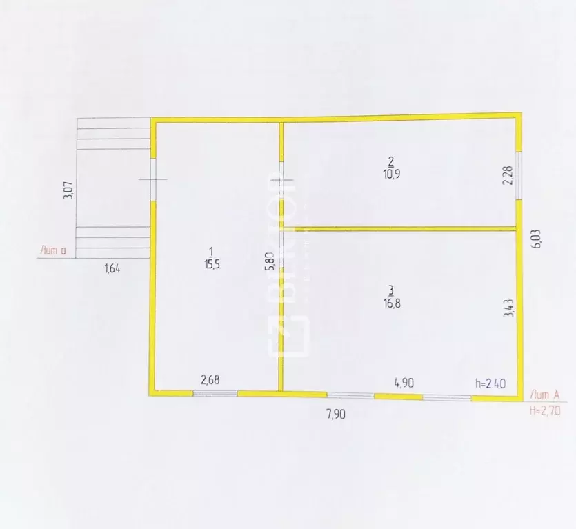 Дом в Ивановская область, Палехский район, Раменское с/пос, с. Дорки ... - Фото 2