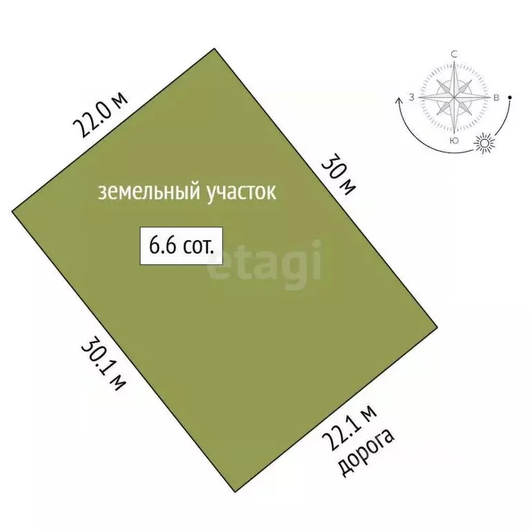 Участок в Крым, Бахчисарайский район, Куйбышево пгт ул. Верещагина, 3 ... - Фото 1