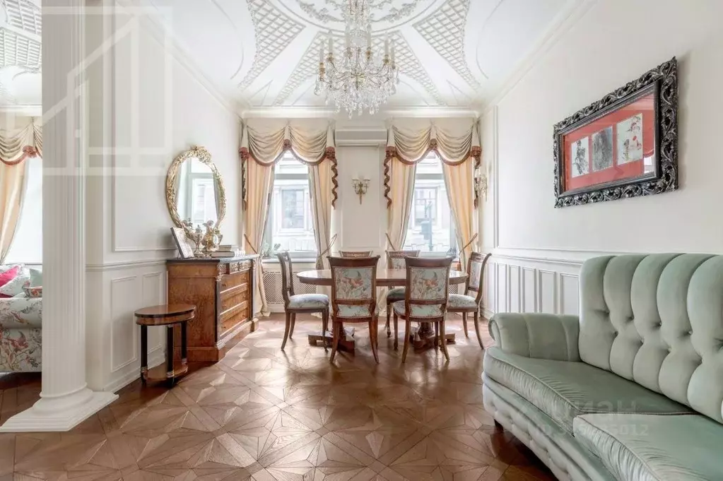 4-к кв. Москва пер. Плотников, 20/21 (141.0 м) - Фото 2