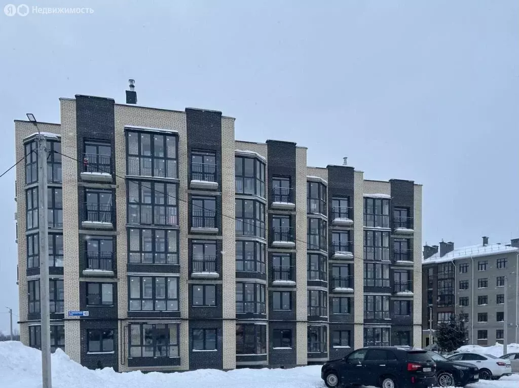 2-комнатная квартира: посёлок Красный Бор, Большая Заозёрная улица, 43 ... - Фото 1