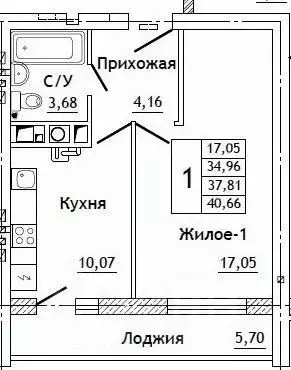 1-к кв. Смоленская область, Смоленский муниципальный округ, д. ... - Фото 0