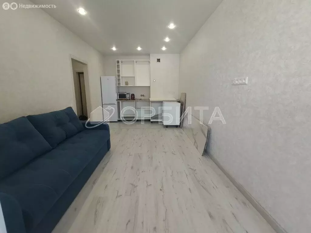 Квартира-студия: Тюмень, Краснооктябрьская улица, 14к2 (28 м) - Фото 0