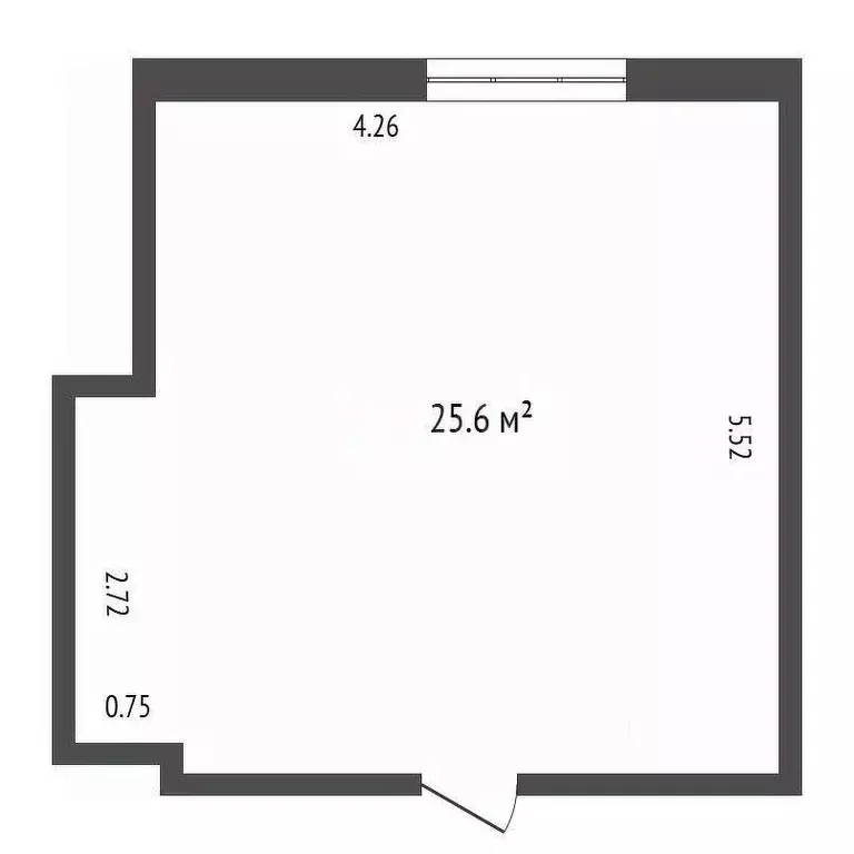 Студия Санкт-Петербург ул. Некрасова, 58 (26.0 м) - Фото 0