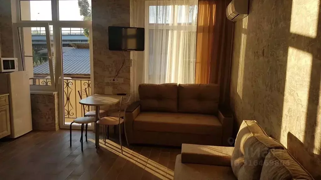 Студия Краснодарский край, Сочи Адлер жилрайон, ул. Лескова, 25 (25.0 ... - Фото 0
