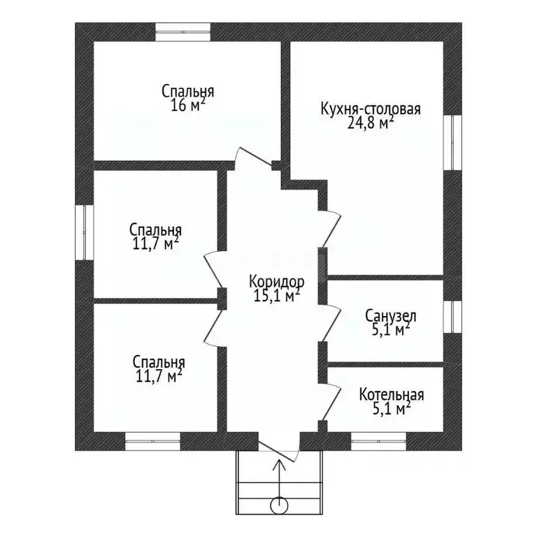 Дом в Калужская область, Малоярославецкий муниципальный округ, Маклино ... - Фото 2