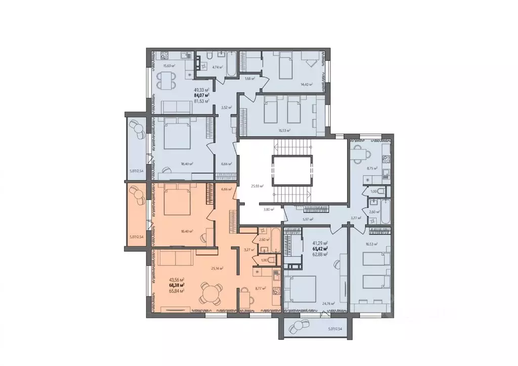 2-к кв. Челябинская область, Челябинский городской округ, пос. ... - Фото 2