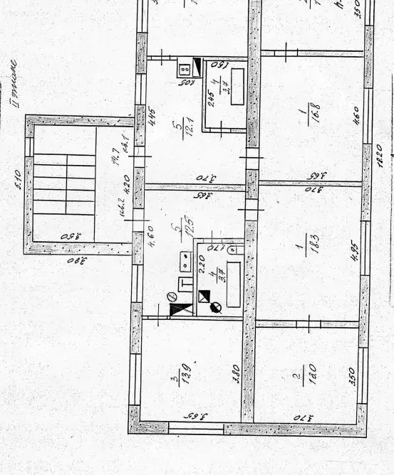 3-к кв. Краснодарский край, Кореновское городское поселение, пос. ... - Фото 2