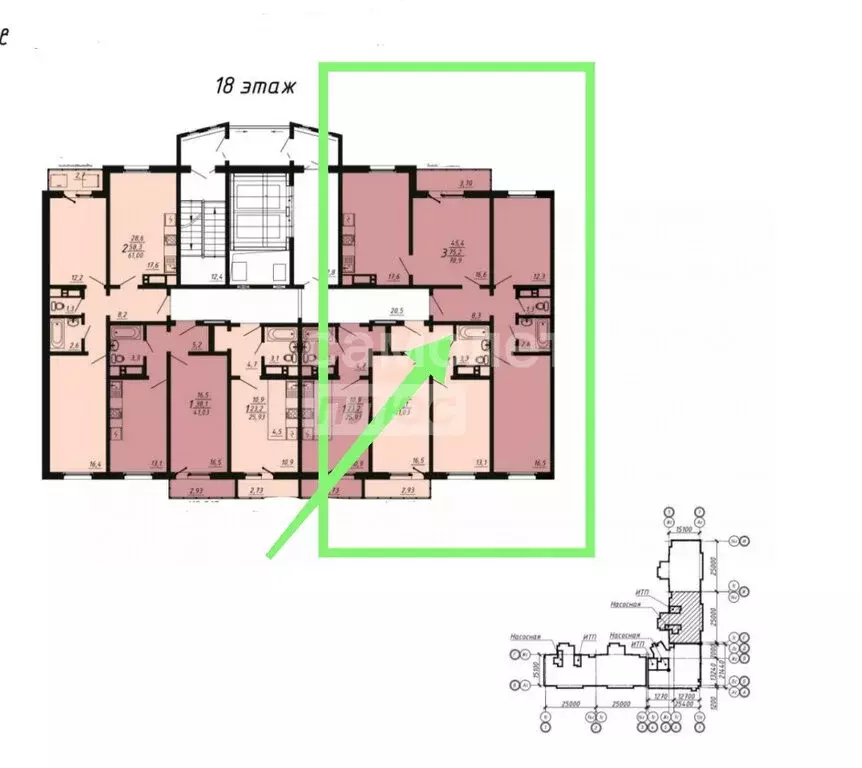 3-комнатная квартира: Челябинск, улица Университетская Набережная, 109 ... - Фото 1