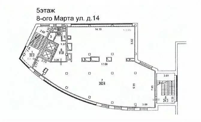 Офис в Москва Северный ао, ул. 8 Марта, 14 (733 м) - Фото 1