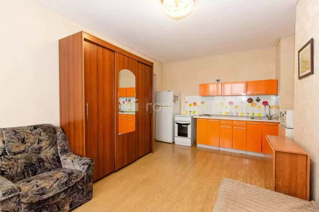 Студия Новосибирская область, Новосибирск Хилокская ул., 1в (27.0 м) - Фото 1