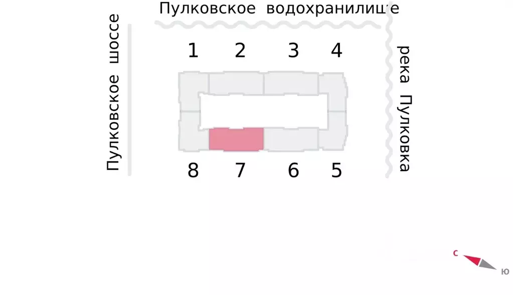1-к кв. Санкт-Петербург пос. Шушары, Пулково Лэйк жилой комплекс (36.5 ... - Фото 2