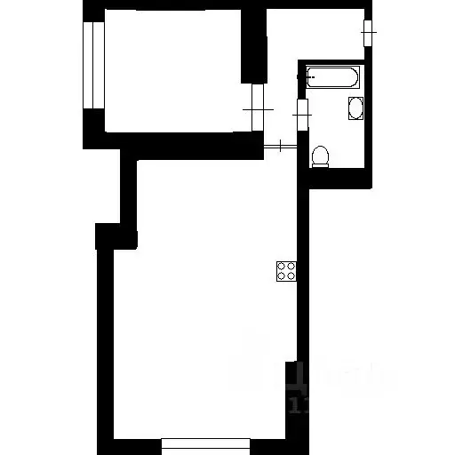 2-к кв. Татарстан, Казань ул. Оренбургский Тракт, 24Б (70.0 м) - Фото 1