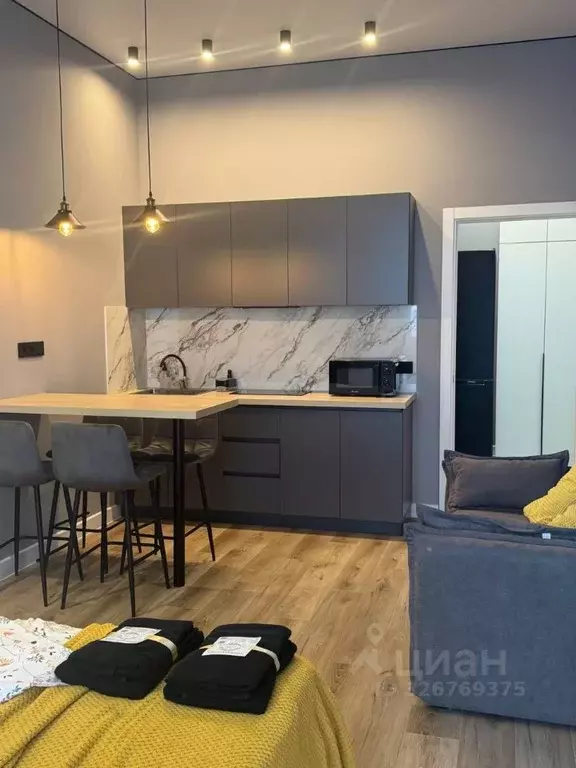 1-к кв. Калужская область, Обнинск ул. Усачева, 21 (44.0 м) - Фото 1