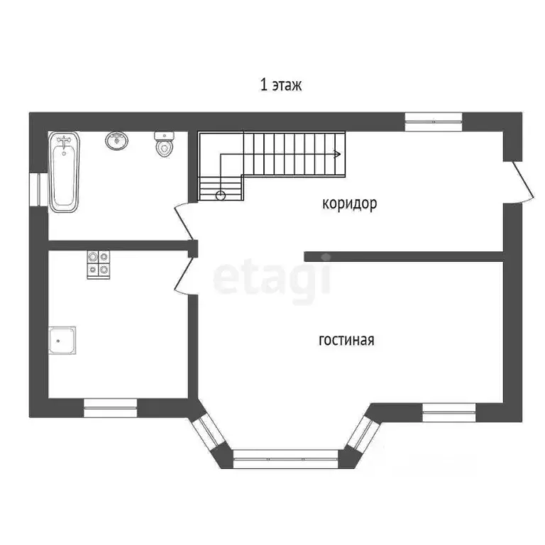 Дом в Тюменская область, Тюменский муниципальный округ, с. Ембаево ул. ... - Фото 2