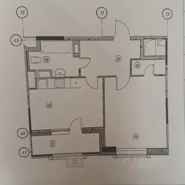 1-к кв. Москва Тайнинская ул., 9 (45.0 м) - Фото 2