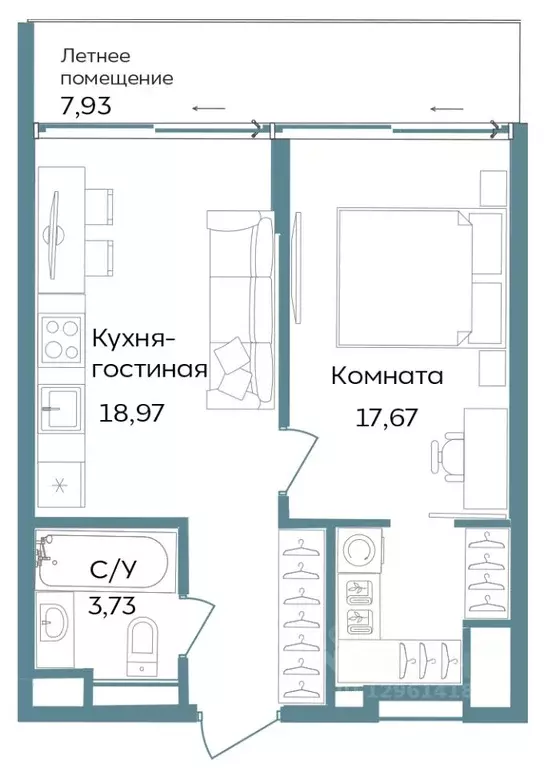 1-к кв. Крым, Саки ул. Морская (48.3 м) - Фото 0