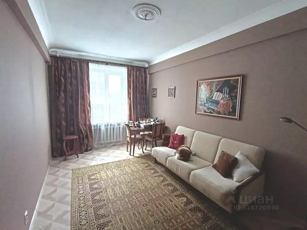 3-к кв. Тульская область, Новомосковск Комсомольская ул., 26/24 (67.1 ... - Фото 0