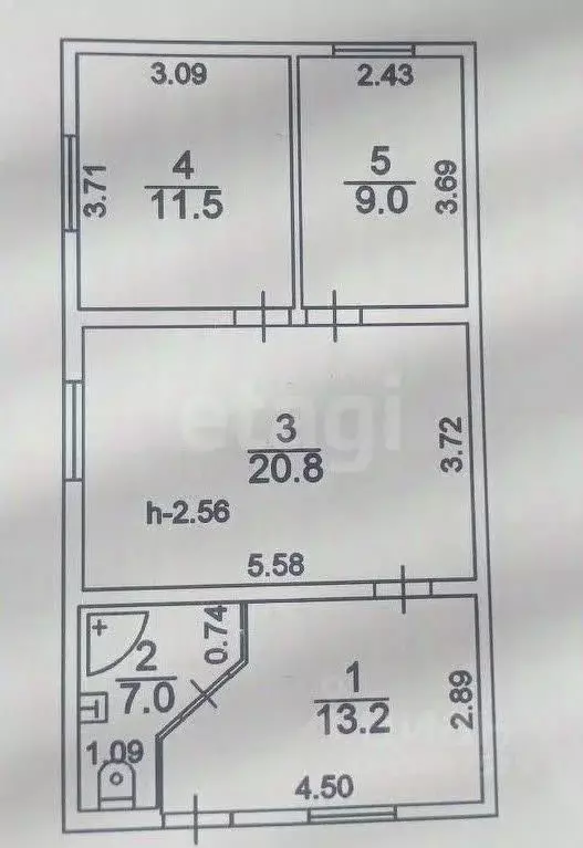 Дом в Иркутская область, Иркутск Имени Кирова СНТ, 18 (62 м) - Фото 2