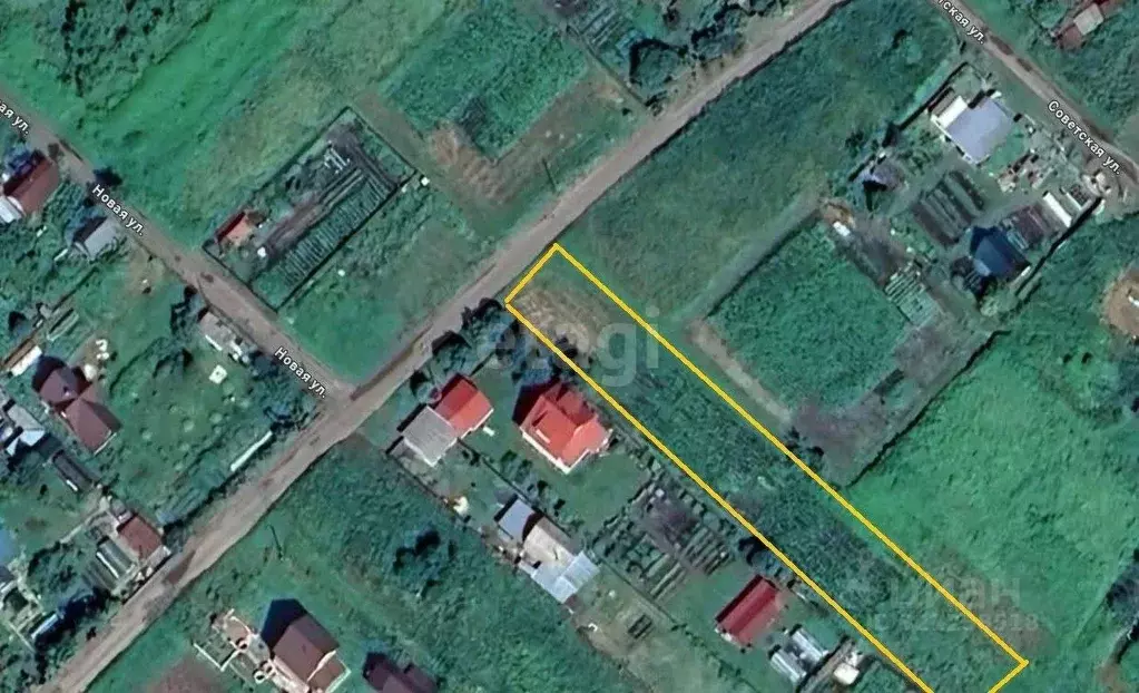 Участок в Томская область, Томский район, д. Коломино Ягодная ул. ... - Фото 0