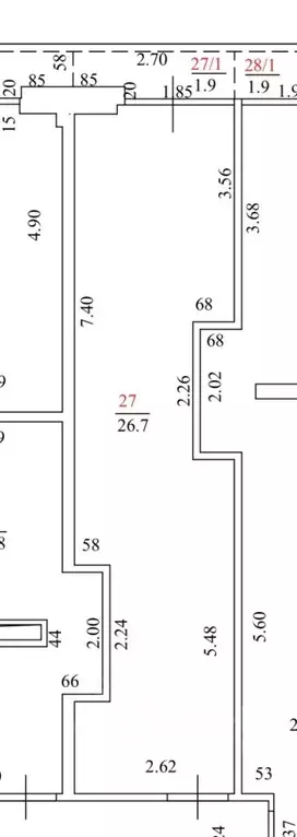 Студия Краснодарский край, Сочи Курортный просп., 95/53 (28.9 м) - Фото 2