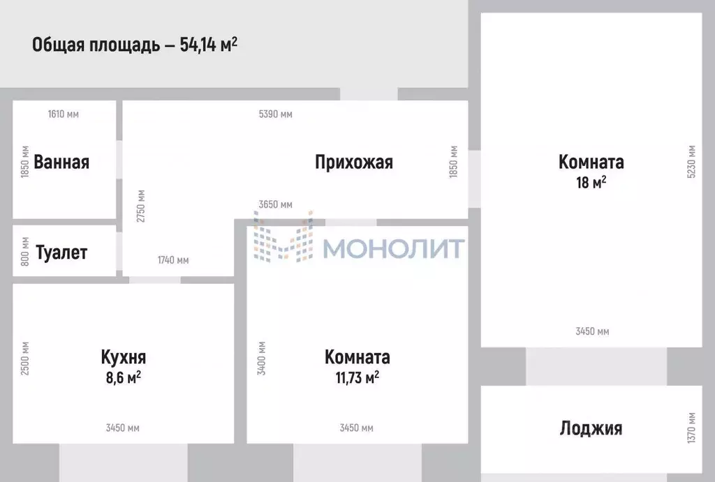 2-к кв. Нижегородская область, Нижний Новгород ул. Дьяконова, 10А ... - Фото 2