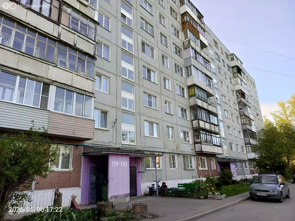 2-комнатная квартира: Великий Новгород, улица Ломоносова, 9А (45.3 м) - Фото 2